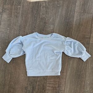Garanimals Light Blue Puff Sleeve Sweatshirt